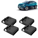 KINGSWAY® Tata Shadow Light Compatible with Zest (Year 2014 to 2019), IR LED Projector Ghost Lamp Ambient Light, Car Accessories, 3D Logo of Car Brand Projected on the Ground, Pack of 4 Pcs