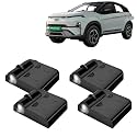 KINGSWAY® Tata Shadow Light Compatible with Zest (Year 2014 to 2019), IR LED Projector Ghost Lamp Ambient Light, Car Accessories, 3D Logo of Car Brand Projected on the Ground, Pack of 4 Pcs