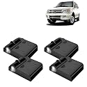 KINGSWAY® Tata Shadow Light Compatible with Zest (Year 2014 to 2019), IR LED Projector Ghost Lamp Ambient Light, Car Accessories, 3D Logo of Car Brand Projected on the Ground, Pack of 4 Pcs
