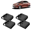 KINGSWAY® Tata Shadow Light Compatible with Tigor (Year 2017 Onwards), IR LED Projector Ghost Lamp Ambient Light, Car Accessories, 3D Logo of Car Brand Projected on the Ground, Pack of 4 Pcs