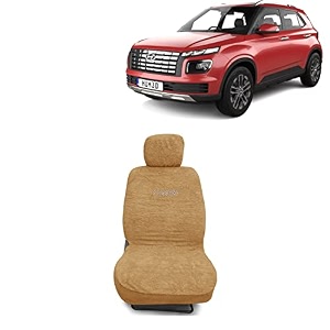 kingsway accessories car seat covers only compatible with byd atto 3 year 2022 onwards  100 cotton towel fabric  complete set car specific front  rear seat covers in beige color