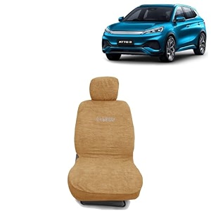 kingsway innova crysta seat cover for year 2015 to 2021 towel fabric car seat covers compatible with toyota innova crysta 8 seater car specific set front  rear seat covers beige color
