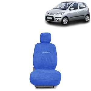 kingsway innova crysta seat cover for year 2021 onwards towel fabric car seat covers compatible with toyota innova crysta 7 seater car specific set front  rear seat covers blue color