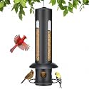 Kingsyard Squirrel Proof Hanging Bird Feeder for Outdoors