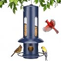 Kingsyard Squirrel Proof Hanging Bird Feeder for Outdoors