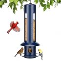 Kingsyard Squirrel Proof Hanging Bird Feeder for Outdoors