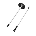 KINGTOP Fiberglass Golf Flagsticks with Retrieval Base, 3 or 6 ft