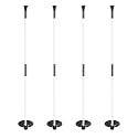 KINGTOP Fiberglass Golf Flagsticks with Retrieval Base, 3 or 6 ft