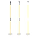 KINGTOP Fiberglass Golf Flagsticks with Retrieval Base, 3 or 6 ft