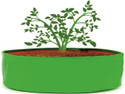 Kingwell grow bag 18*6 inch for leafy vegetable Plants Terrace gardening Grow Bag