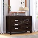 KINGWOOD FURNITURE Potsdam Chest of Six Drawer | Storage Cabinet in Sheesham Wood (Standard, Walnut)