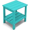 KINGYES Double Side Table, Adirondack End Table- Aruba