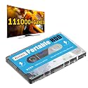 Kinhank 500G Portable External Game Hard Drive Disk, Built-in 111000+ Games, Batocera 33 Game System, for Laptop/PC/Windows/, (No Gamepad)