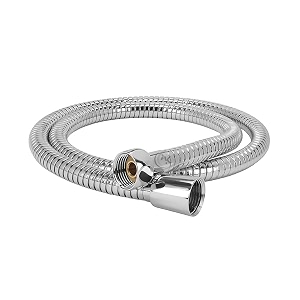 kinik diamond 304 stainless steel shower hose 2 meter extendable flexible chrome finish hand shower pipe health faucet tube leak proof anti kink durable bathroom accessory heavy duty use