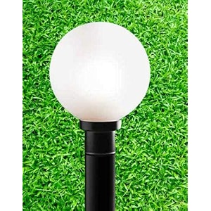 kinis modern shape pole lampgate lightoutdoor lampoutdoor lightpillar light for outdoor home sun shape milky pack of 1 with bulb