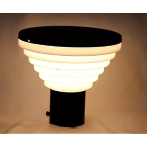 kinis modern shape pole lampgate lightoutdoor lampoutdoor lightpillar light for outdoor home traditional black pack of 1 with bulb