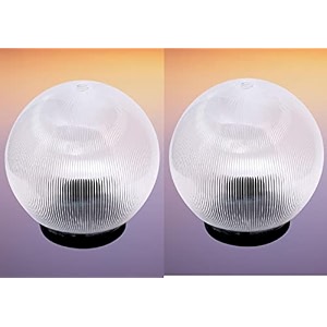 kinis modern shape pole lampgate lightoutdoor lampoutdoor lightpillar light for outdoor home globe shape clear pack of 2 wihout bulb