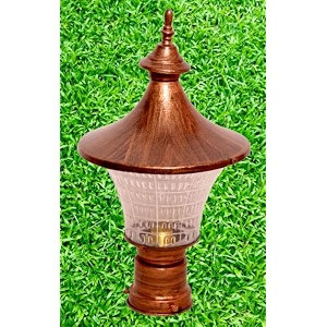 kinis modern shape pole lampgate lightoutdoor lampoutdoor lightpillar light for outdoor home traditional black pack of 2 with bulb