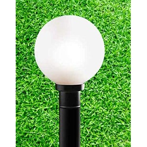 kinis modern shape pole lampgate lightoutdoor lampoutdoor lightpillar light for outdoor home sun shape milky pack of 1 without bulb