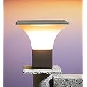 kinis Modern Shape Pole Lamp/Gate Light/Outdoor Lamp/Outdoor Light/Pillar Light for Outdoor Home, Tree001 Shape, Grey and Milky (Pack of 1, Without Bulb)