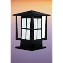 kinis Modern Shape Pole Lamp/Gate Light/Outdoor Lamp/Outdoor Light/Pillar Light for Outdoor Home, Home Design, Black and Milky (Pack of 1, Without Bulb)