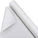 Kinlop 12 Inch X 15 Feet Double Primed Cotton Canvas Roll, White