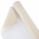 Kinlop 36 Inch X 20 Feet Double Primed Cotton Canvas Roll, Linen Beige