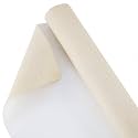 Kinlop 48 Inch X 10 Feet Double Primed Cotton Canvas Roll, Linen Beige