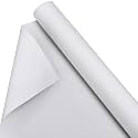 Kinlop 63 Inch X 20 Feet Double Primed Cotton Canvas Roll, White