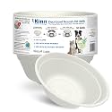 Kinn Kleanbowl Disposable Dog Food Bowls, 32 oz, Pack of 50