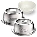 Kinn Kleanbowl Pet Bowl Stainless Steel Frame, 32 oz (Pack of 2)
