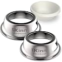 Kinn Kleanbowl Pet Bowl Stainless Steel Frame, 8 oz (Pack of 2)
