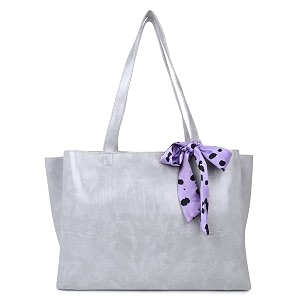 kinoz stylish trendy casual croco printed tote bag for girls and womens handbag grey