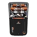 Kinsco Aqua Curvv ISI Mark Copper Zinc Alkaline Mineral RO 8 L RO + UF + UV + Copper + Alkaline + Mineralizer Water Purifier (Black)