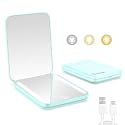 Kintion Rechargeable Pocket Mirror, 1X/3X Portable Compact Mirror