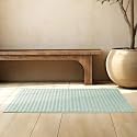 Kinton Crafts Quick Drying Bath Mats (50 x 80 CM) (1000 GSM), Premium Cotton, Soft &amp; Durable, Machine Wash, Non-Slippery, Absorbent Floor Mat for Bathroom, Classic Double Stitched Charcoal Bath Mat