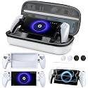 KINWIN 10 in 1 Carring Case Accessories Bundle for PlayStation Portal White