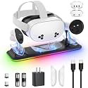 KINWIN 18W VR Charging Dock for Meta Quest 3S/Quest 3 Headset &amp; Controller