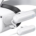 Kinwin 2 Pack Battery Pack for Oculus Quest 2, 20000mWh VR Extended Battery