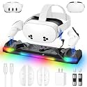 KINWIN 30W Fast Controller Charging Dock for Meta Quest 3S/3/2 Headset
