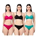 Kinzie Women39s Lingerie Set Padded Bra
