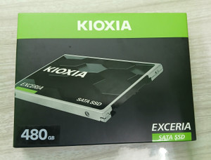 kioxia no 480 gb desktop black sata iii internal solid state drive ssd exceria sata ssd interface sata iii form factor 25 inch