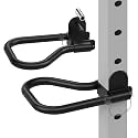 Kipika Power Rack Attachment for 5/8" &amp; 1" Holes - Heavy Duty Home Gym Equipment for 2x2 or 3x3 Squat Rack, Adjustable and Easy to Install