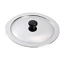 Stainless Steel Heavy Multipurpose Lid/Cover with Heat Resistant Knob | Lid Cover for Utensils, Tawa, Topes, Pan, Kadai and Pots | Lid Knob (Set of 3)
