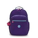 Kipling Women's Seoul Extra Large Bts 17" Laptop Backpack, Durable, Roomy with Padded Shoulder Straps, Built-In Protective Sleeve