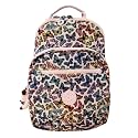 Kipling Women's Seoul Prt 15" Laptop Backpack, Durable, Roomy with Padded Shoulder Straps, Built-In Protective Sleeve