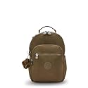 Kipling Women’s Seoul Small Tablet Backpack, Durable, Padded Shoulder Straps with Tablet Sleeve, Smooth Khaki