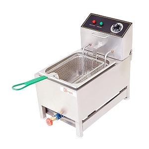 stainless steel 8 liter deep fryer electric amp gas for restaurant and kitchen and commercial use