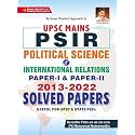 Kiran UPSC Mains PSIR Paper 1 and Paper 2 2013 to 2022 Solved Papers (English Medium)(3646)