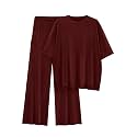 KIRUNDO 2 Piece Lounge Sets for Women Airport Travel Outfit